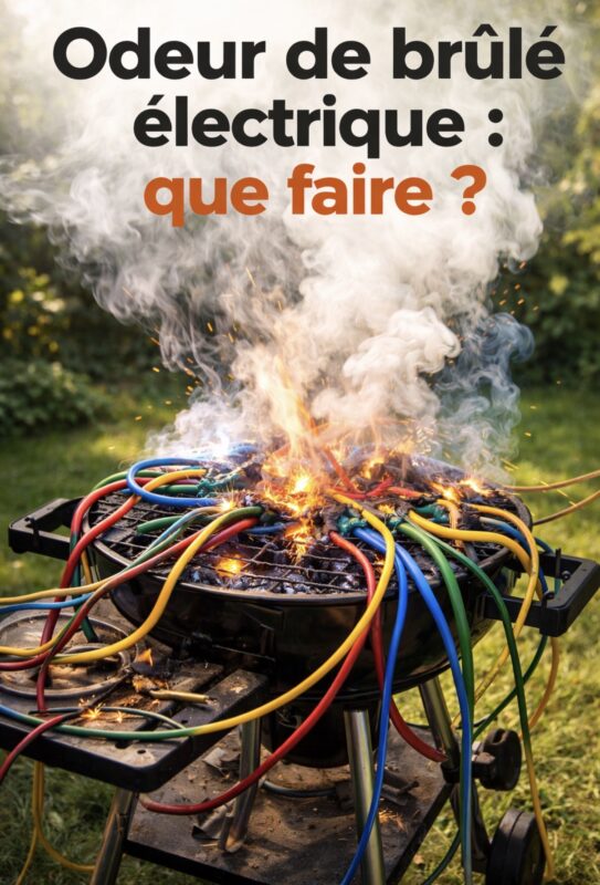 Odeur de brûlé électrique : que faire ?