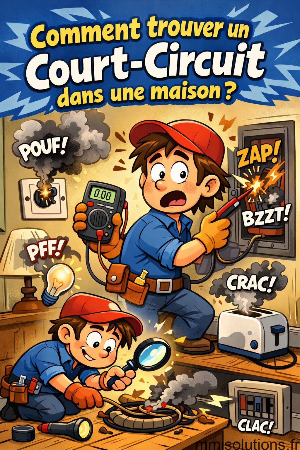 Comment trouver un court-circuit dans une maison ?
