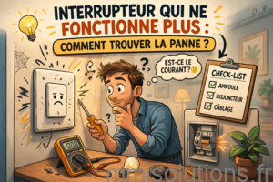 interrupteur qui ne fonctionne plus