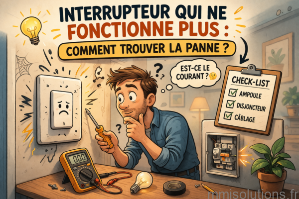 interrupteur qui ne fonctionne plus