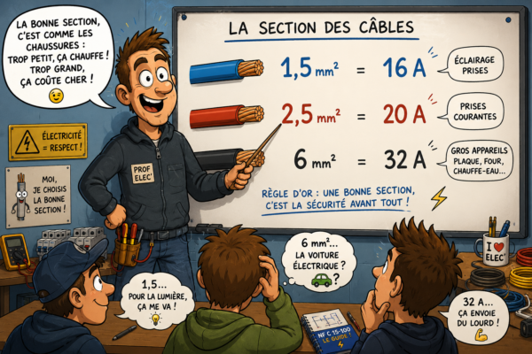 Quelle section pour quel usage ?